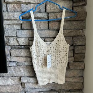 Pull & bear crochet top